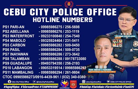 cebu city police office directory|List of Police Stations and Police Departments in Cebu City, Cebu.